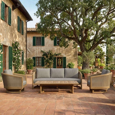 Anderson Teak 4-Piece Catania Deep Seating Set (Set-338)