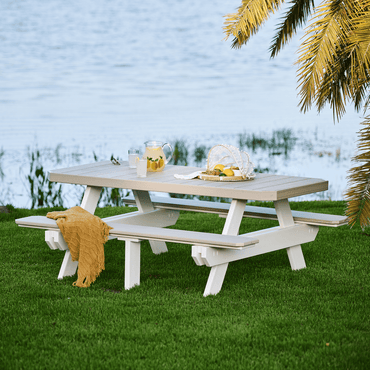 LuxCraft 6' Rectangular Picnic Table