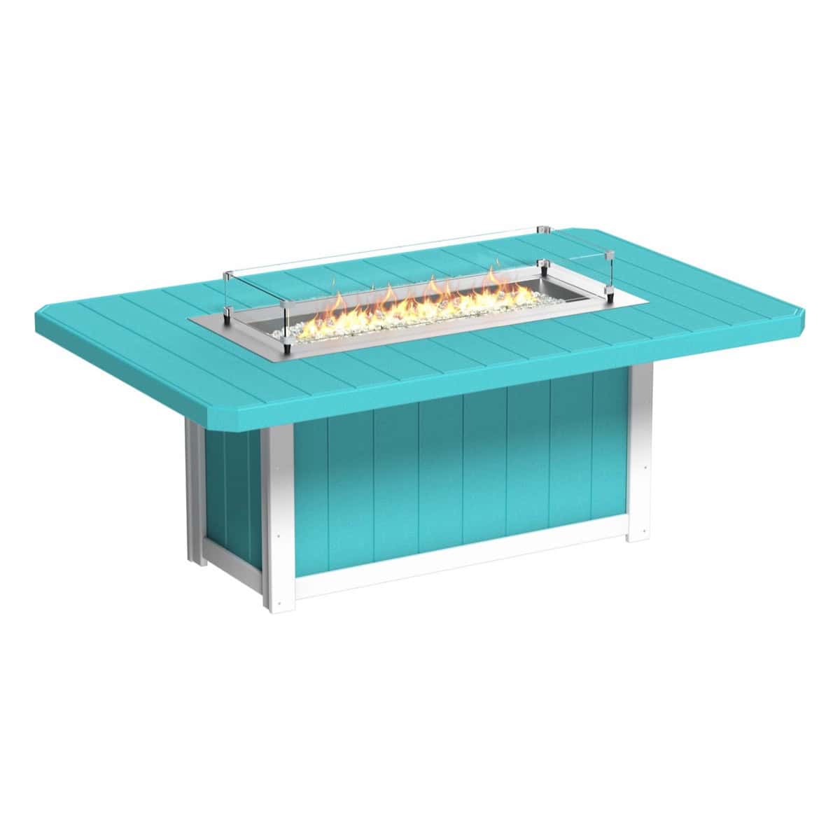 LuxCraft Lumin Fire Table 79" Rectangular