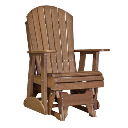 2ft Adirondack Glider Antique Mahogany color