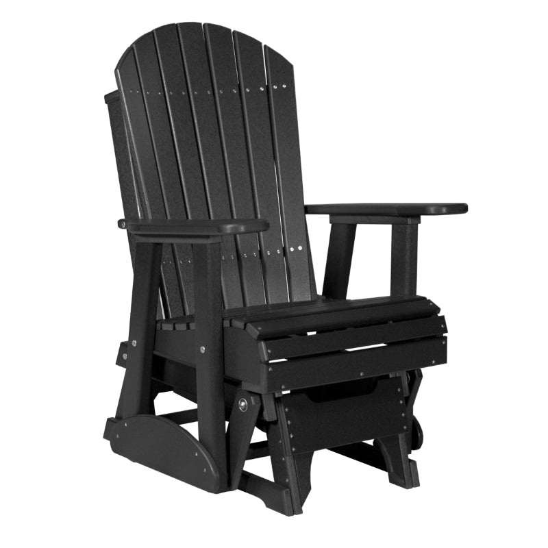 2ft Adirondack Glider Black color