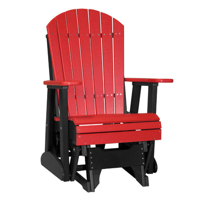 2ft Adirondack Glider Red Black color