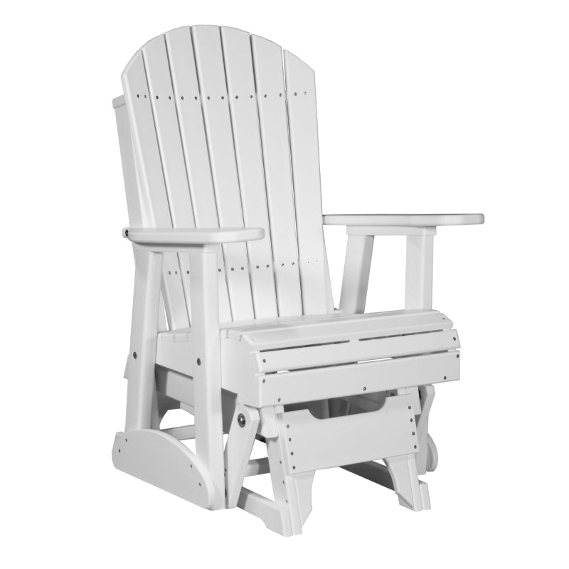 2ft Adirondack Glider White color