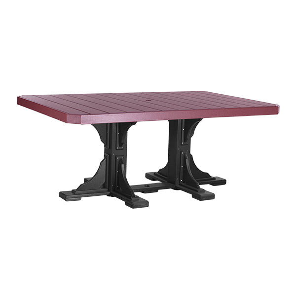LuxCraft 4' x 6' Rectangular Table
