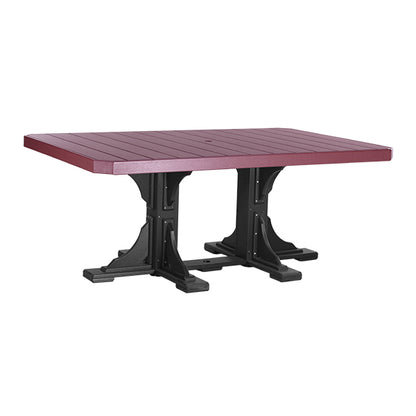 LuxCraft 4' x 6' Rectangular Table