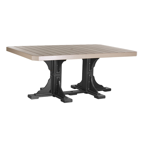 LuxCraft 4' x 6' Rectangular Table
