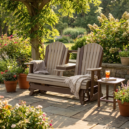 LuxCraft 5' Adirondack Glider