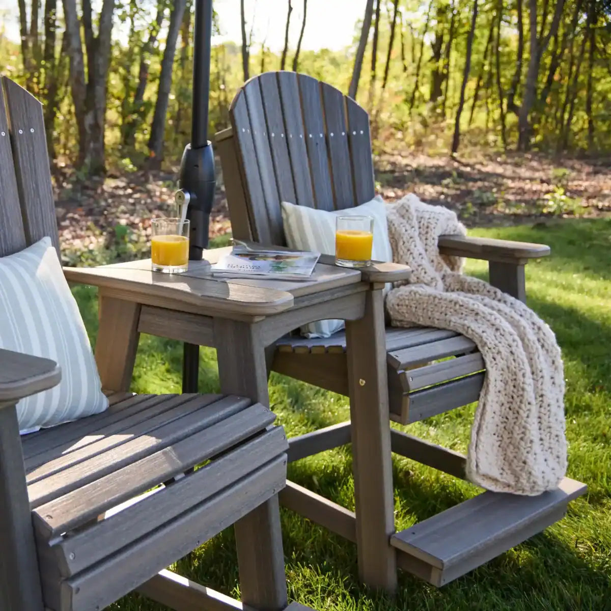 LuxCraft Adirondack Balcony Chair