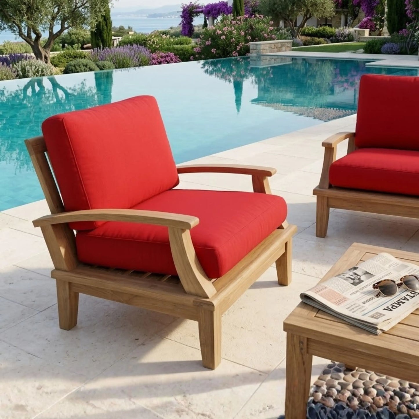 Anderson Teak Brianna Deep Seating Armchair
