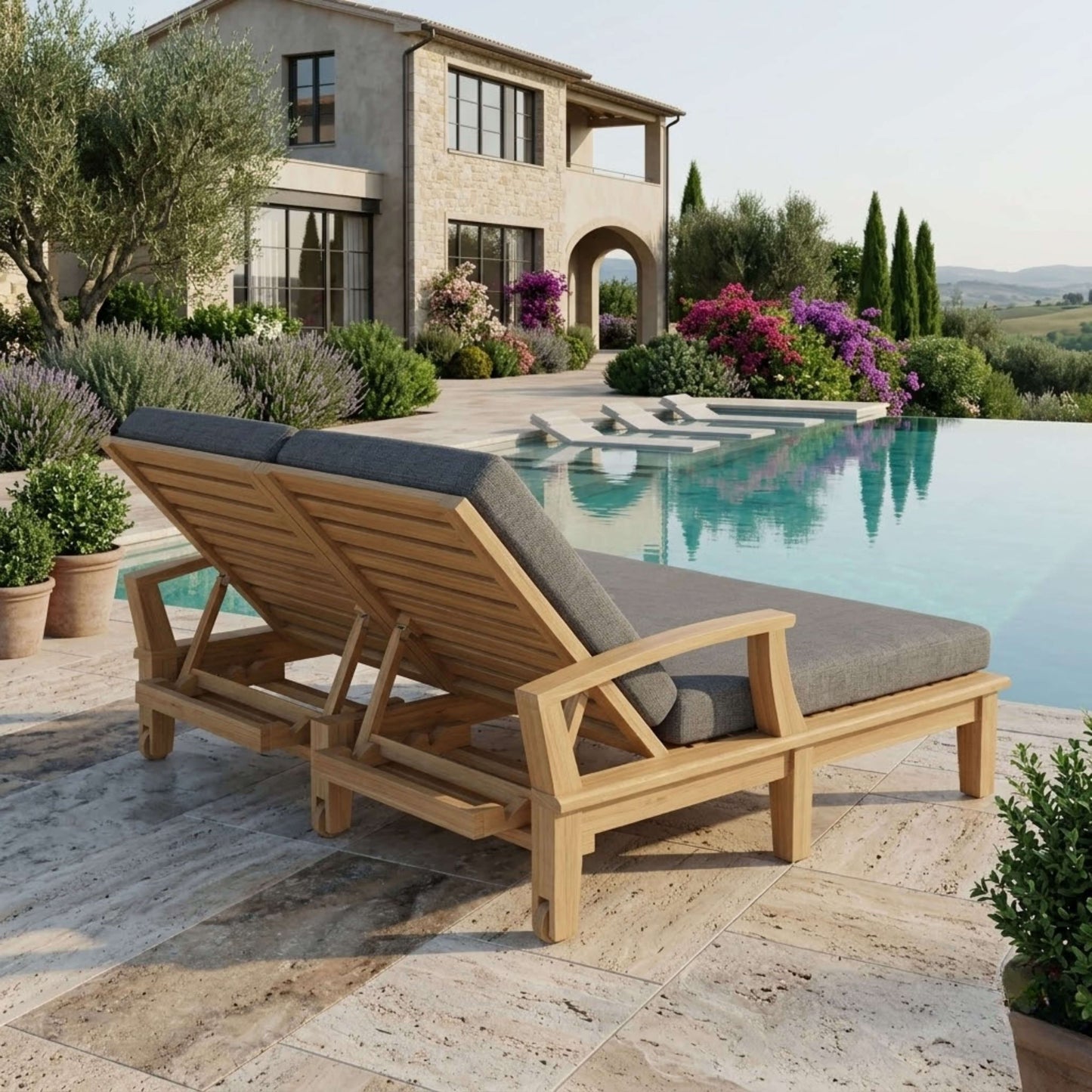 Anderson Teak Brianna Double Sun Lounger