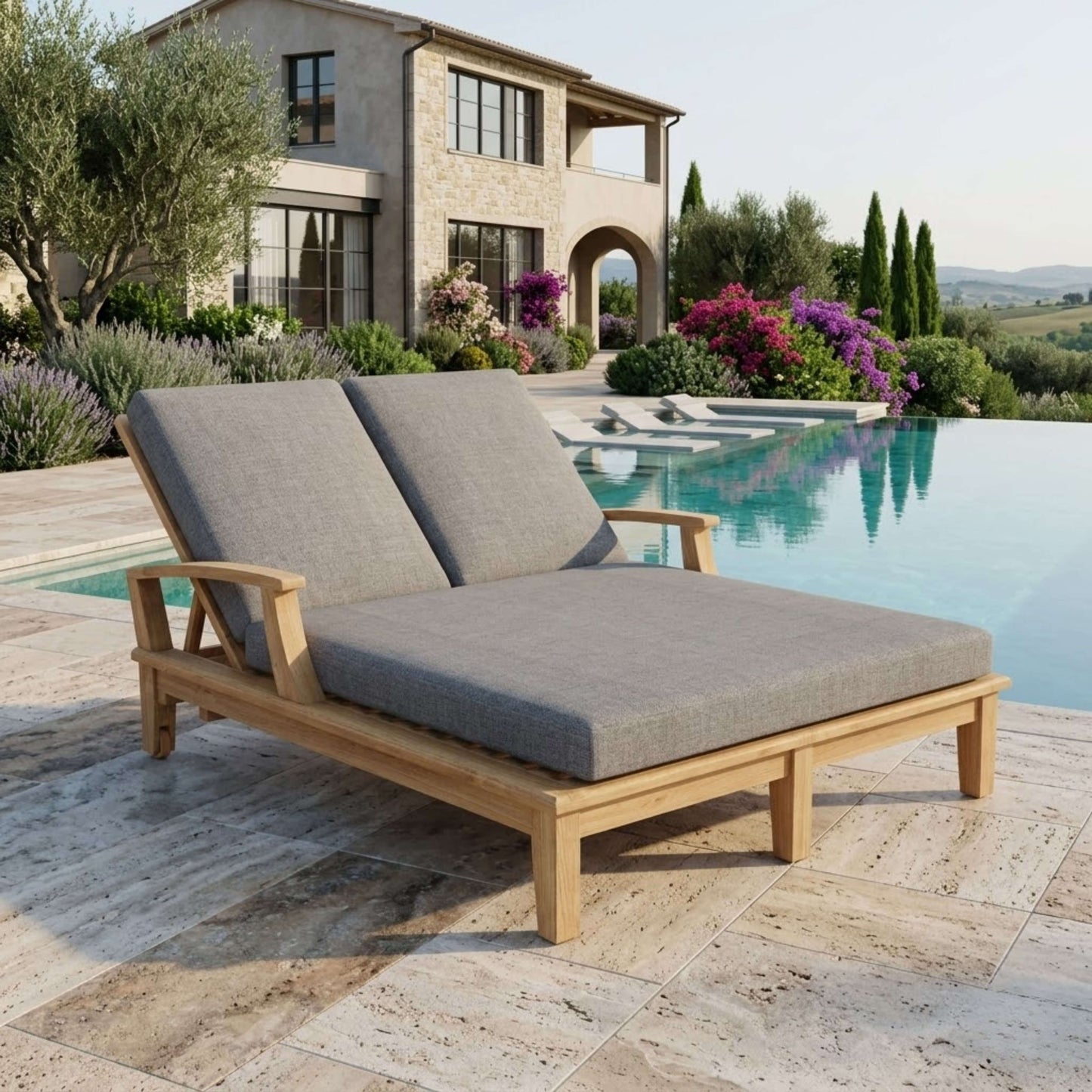 Anderson Teak Brianna Double Sun Lounger