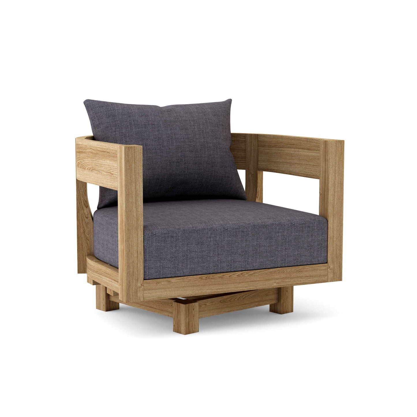 Anderson Teak Coronado Deep Seating Swivel Armchair