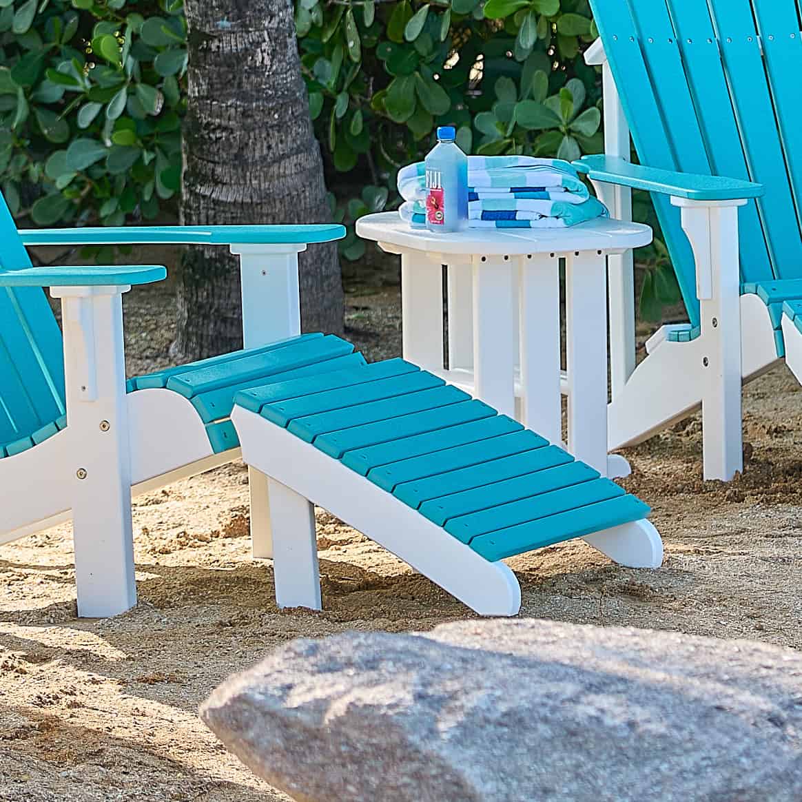 LuxCraft Deluxe Adirondack Footrest