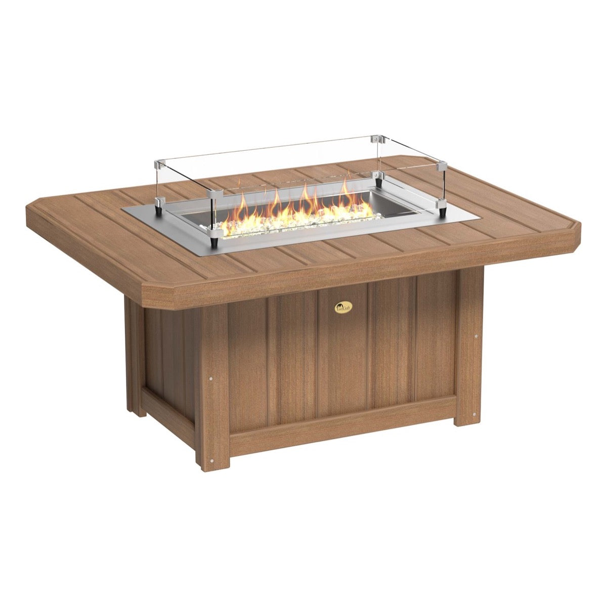 LuxCraft Lumin Fire Pit 51" Rectangular