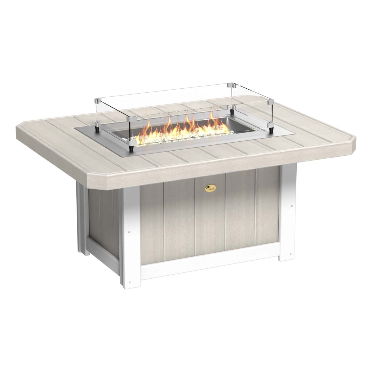 LuxCraft Lumin Fire Pit 51" Rectangular