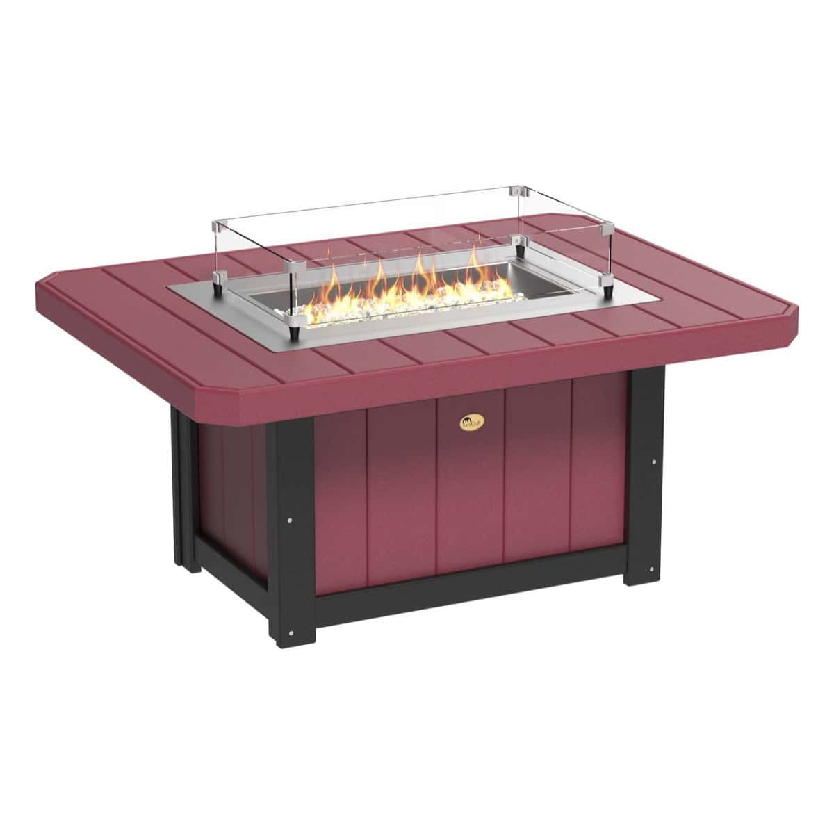 LuxCraft Lumin Fire Pit 51" Rectangular