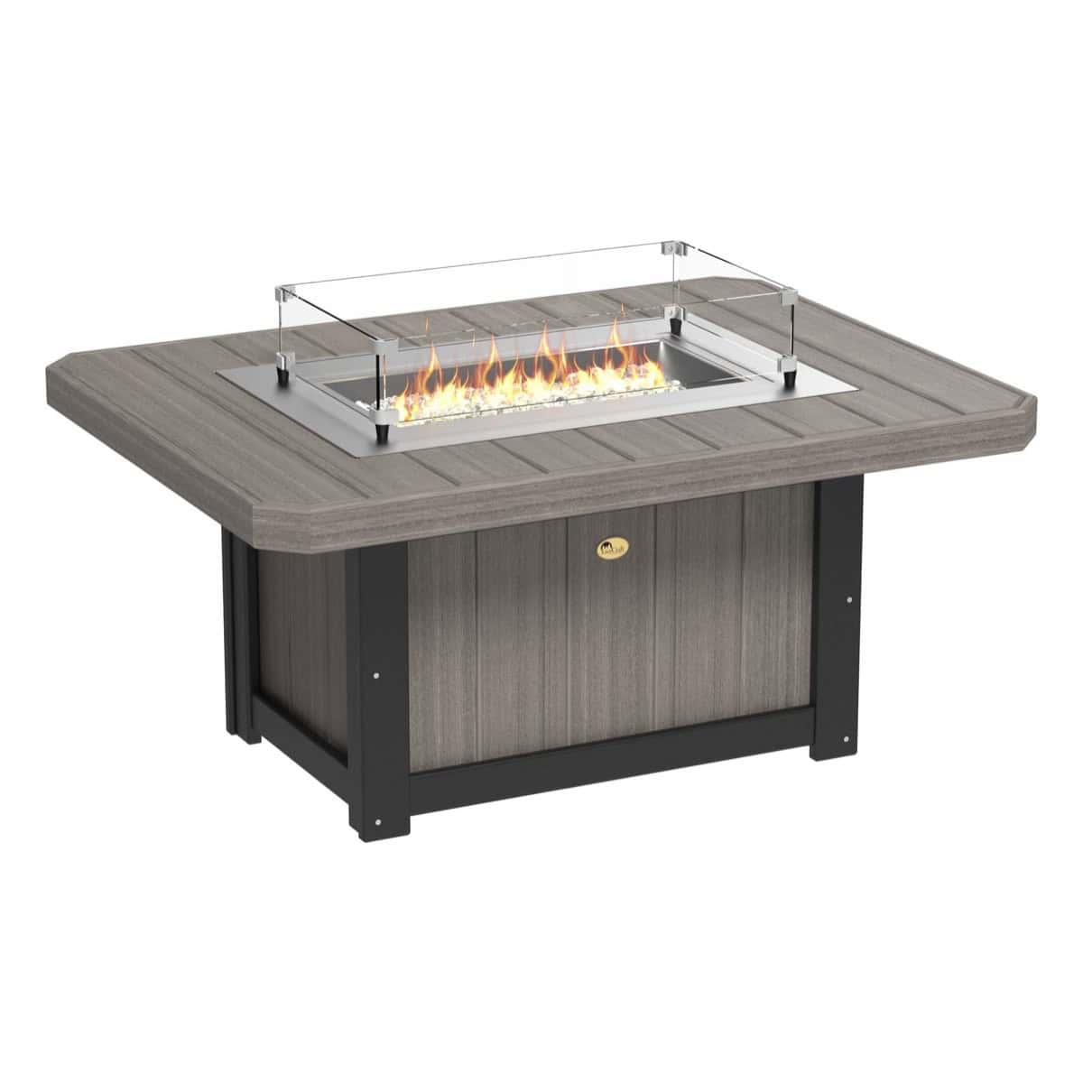 LuxCraft Lumin Fire Pit 51" Rectangular