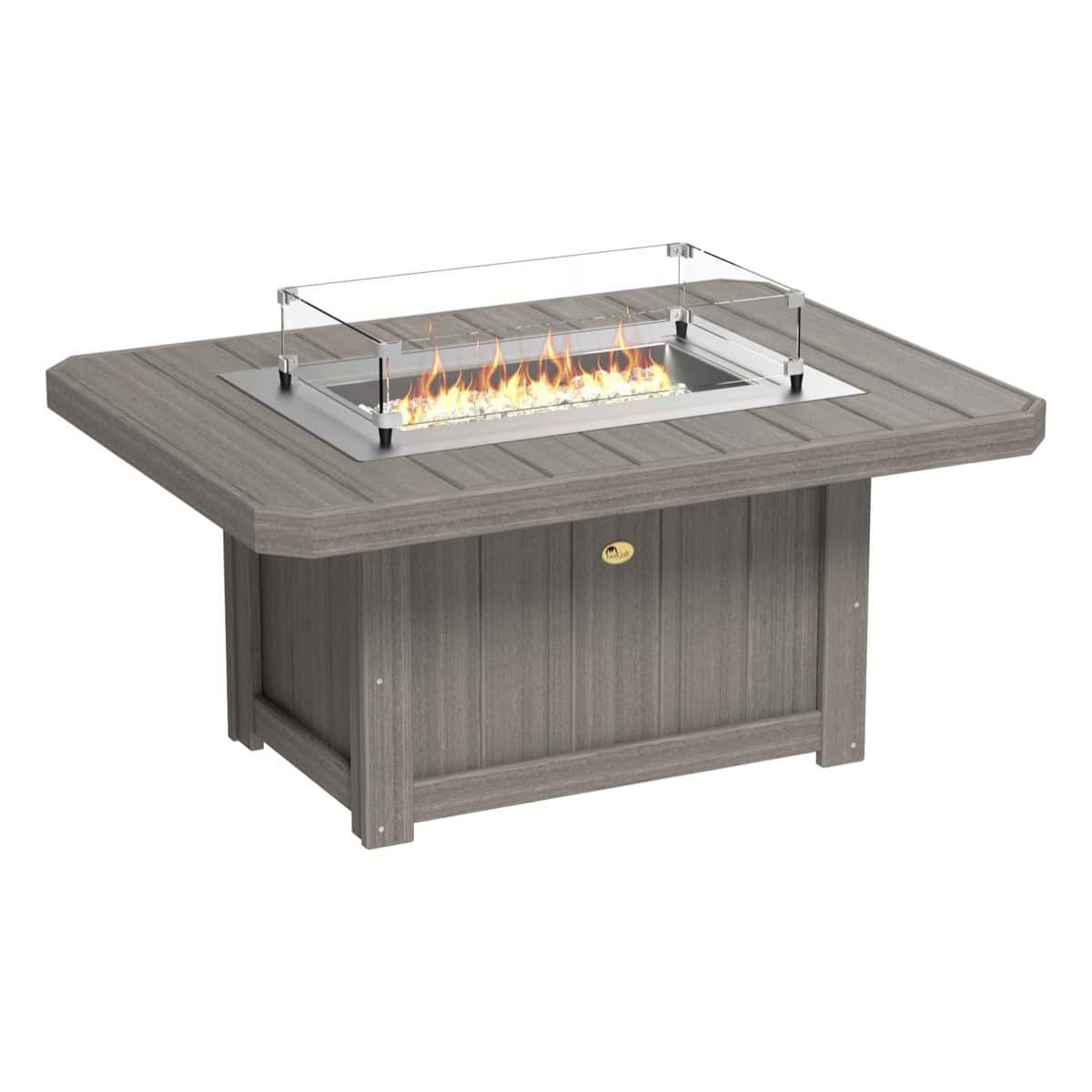 LuxCraft Lumin Fire Pit 51" Rectangular