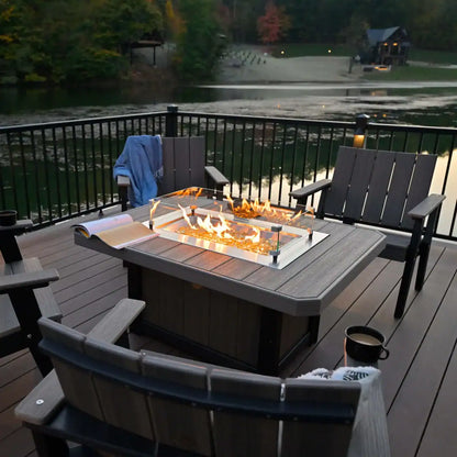 LuxCraft Lumin Fire Pit 51" Rectangular