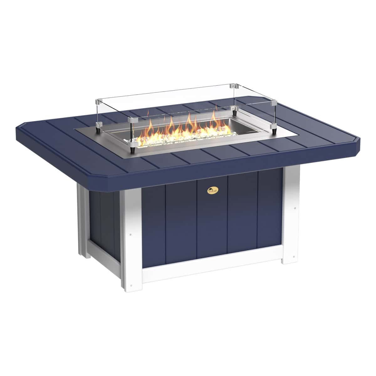 LuxCraft Lumin Fire Pit 51" Rectangular