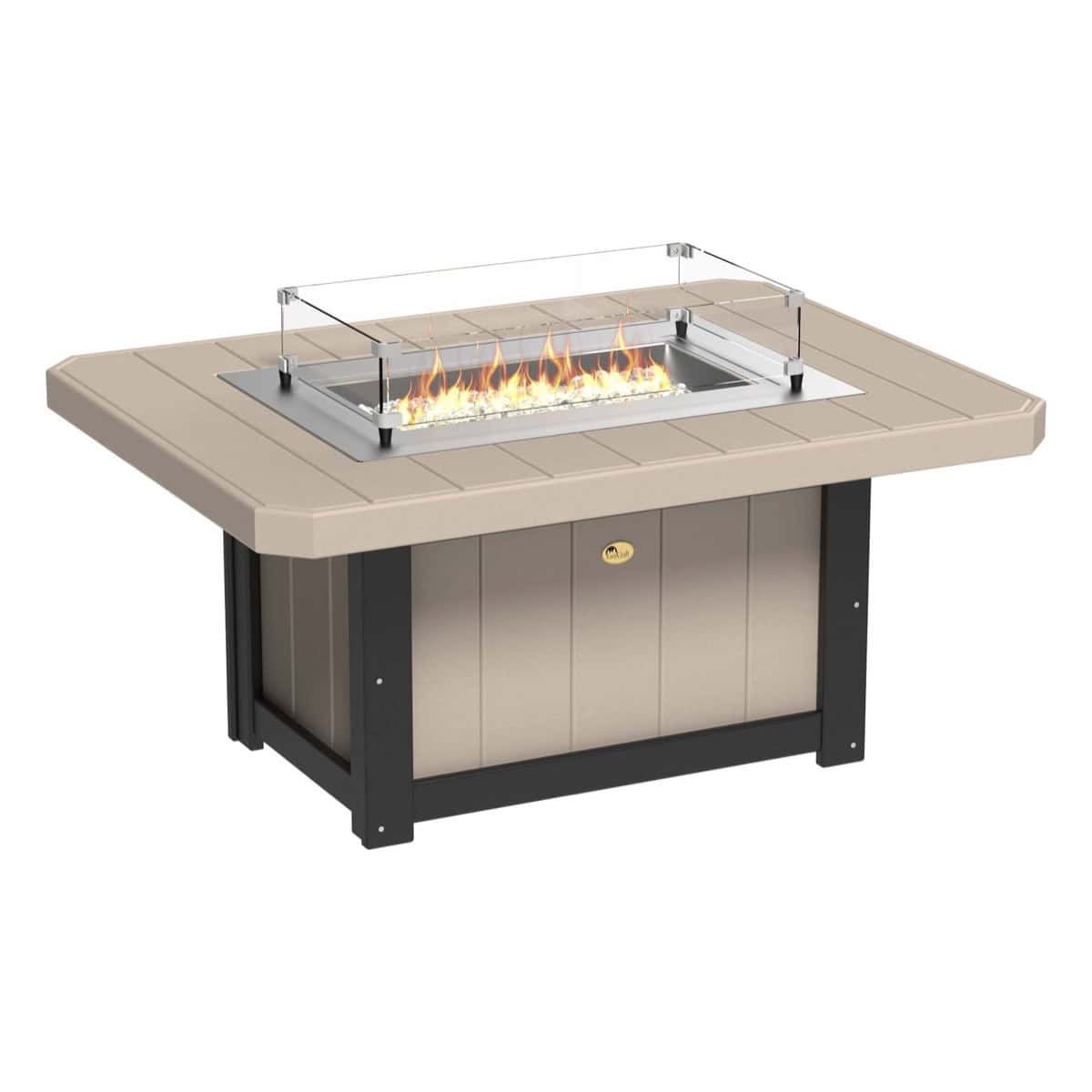 LuxCraft Lumin Fire Pit 51" Rectangular