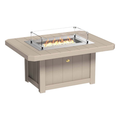 LuxCraft Lumin Fire Pit 51" Rectangular