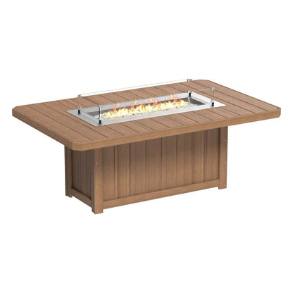 LuxCraft Lumin Fire Table 79" Rectangular