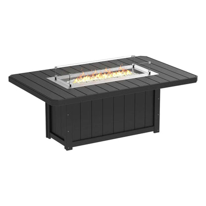 LuxCraft Lumin Fire Table 79" Rectangular
