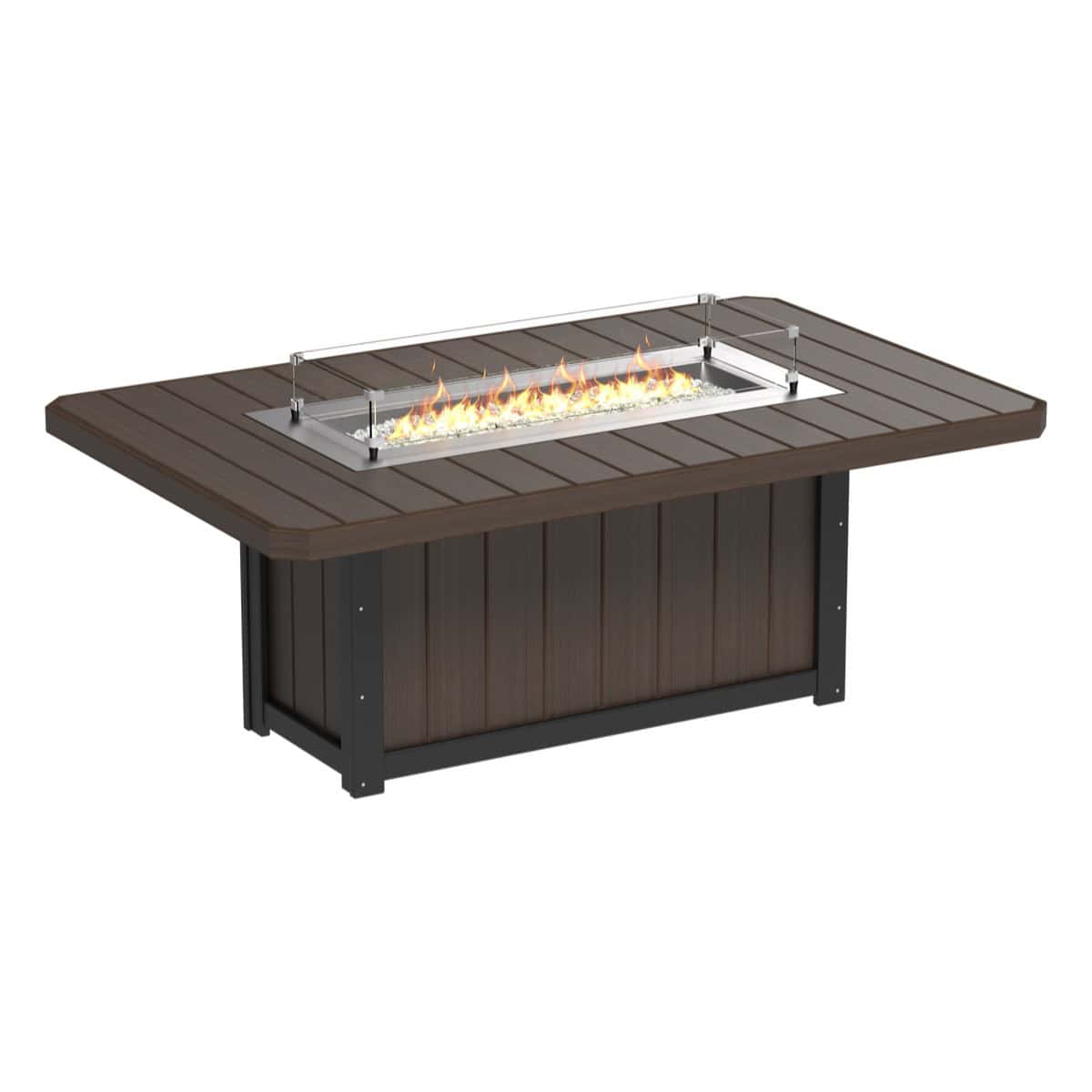 LuxCraft Lumin Fire Table 79" Rectangular