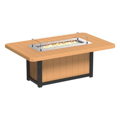 LuxCraft Lumin Fire Table 79" Rectangular