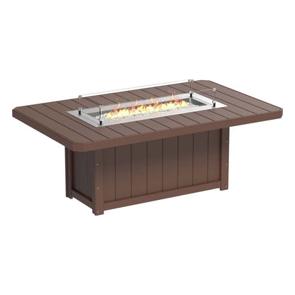 LuxCraft Lumin Fire Table 79" Rectangular