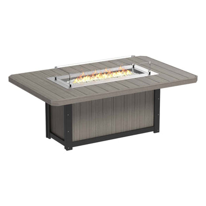 LuxCraft Lumin Fire Table 79" Rectangular
