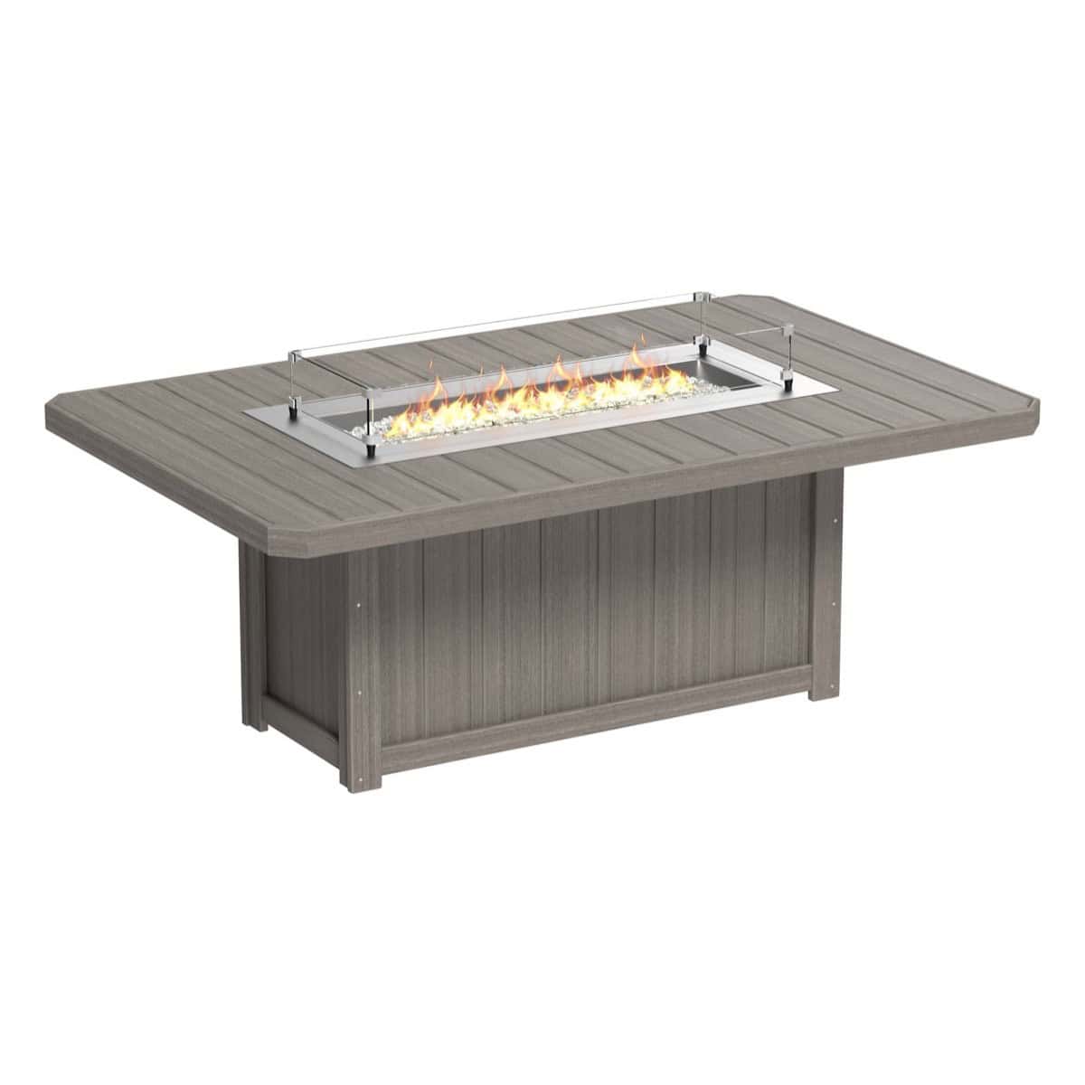 LuxCraft Lumin Fire Table 79" Rectangular