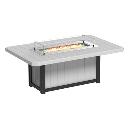 LuxCraft Lumin Fire Table 79" Rectangular