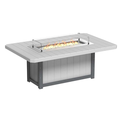 LuxCraft Lumin Fire Table 79" Rectangular