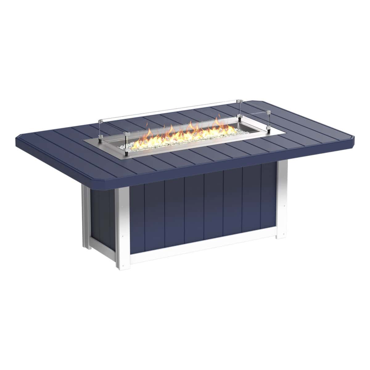 LuxCraft Lumin Fire Table 79" Rectangular
