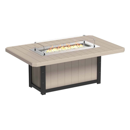 LuxCraft Lumin Fire Table 79" Rectangular
