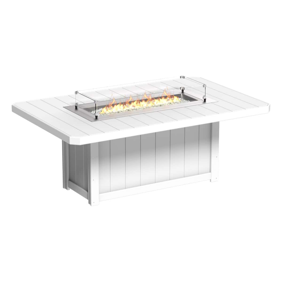 LuxCraft Lumin Fire Table 79" Rectangular