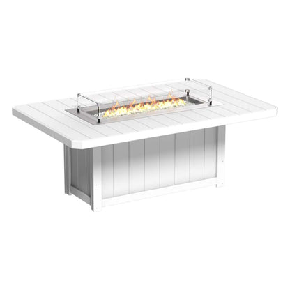 LuxCraft Lumin Fire Table 79" Rectangular