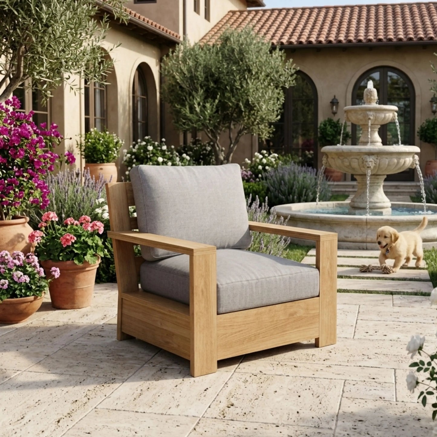 Anderson Teak Madera Deep Seating Armchair
