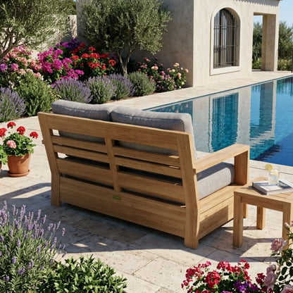 Anderson Teak Madera Deep Seating Lovechair