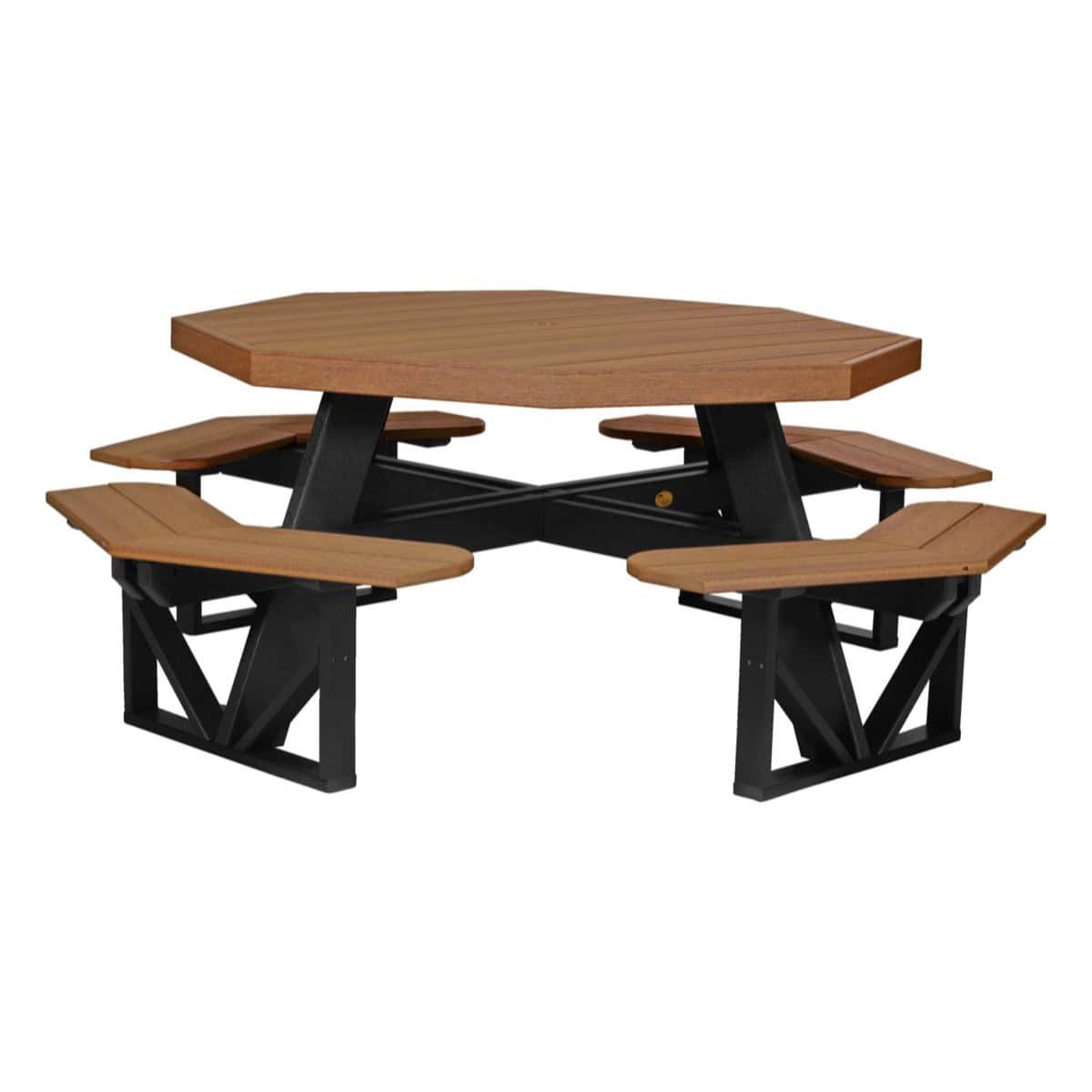 LuxCraft Octagon Picnic Table