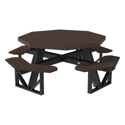 LuxCraft Octagon Picnic Table