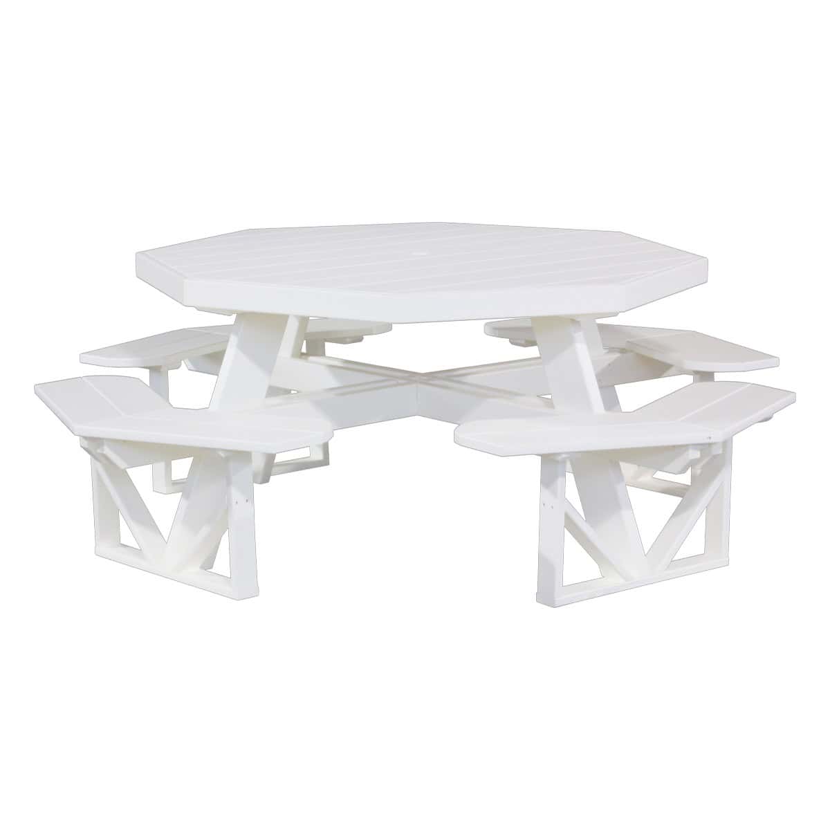 LuxCraft Octagon Picnic Table