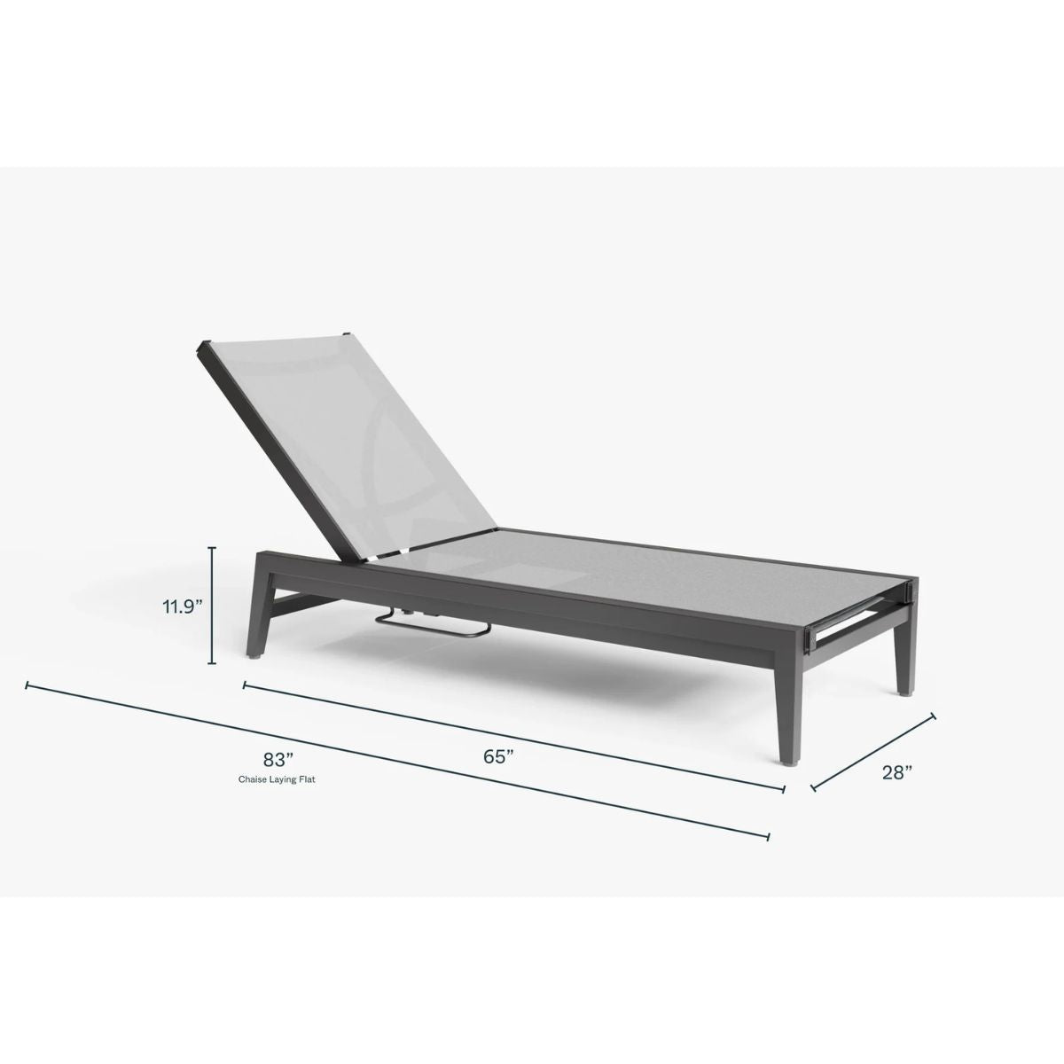 Outer Aluminum Outdoor Infinity Chaise Lounge