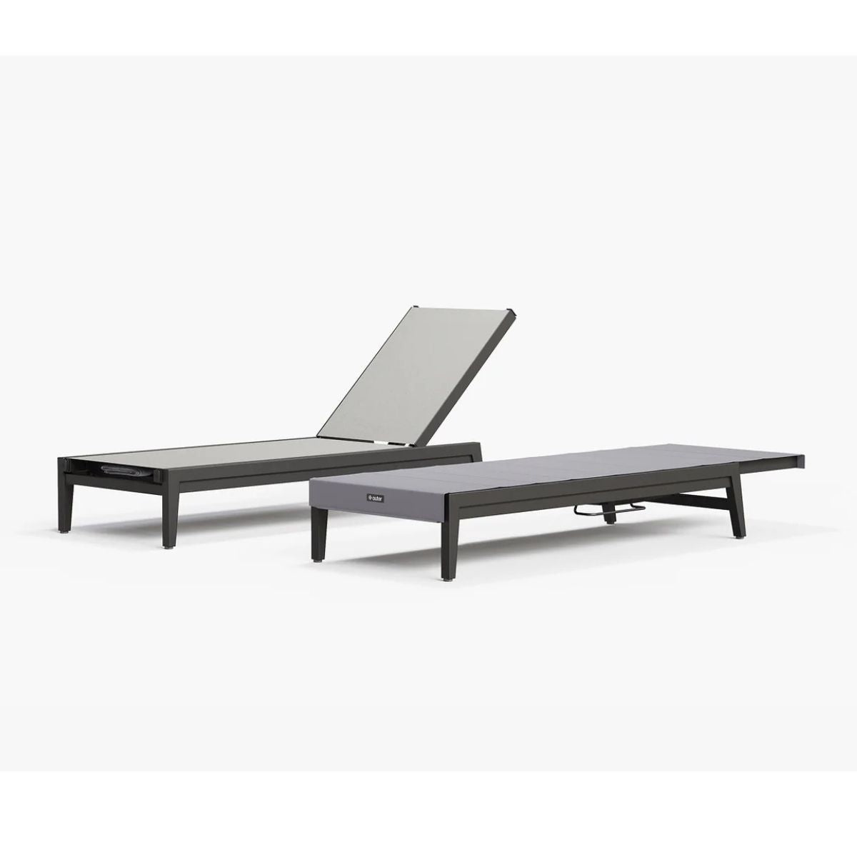 Outer Aluminum Outdoor Infinity Chaise Lounge