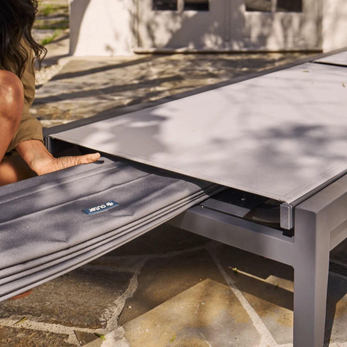Outer Aluminum Outdoor Infinity Chaise Lounge