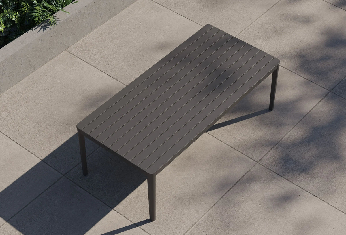 Outer Aluminum Outdoor Rectangular Dining Table