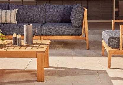Outer Teak Sofa & Coffee Table Set