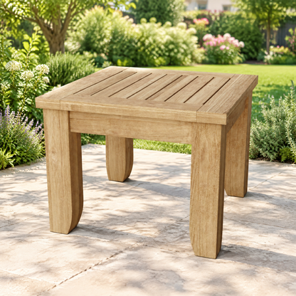 Anderson Teak Riviera 22" Square Side Table